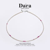 DARA S925银淡水珍珠3-4mm项链 YX6681001 