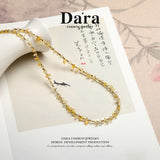 DARA Della 不规则黄玉项链 RX4524001