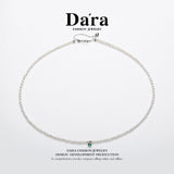 DARA S925银淡水珍珠项链，珍珠2-3毫米，YX6680001 