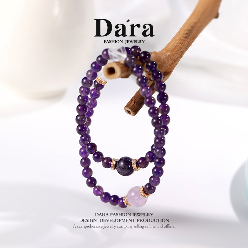 DARA 5-6mm Natural Amethyst Necklace RX4251001