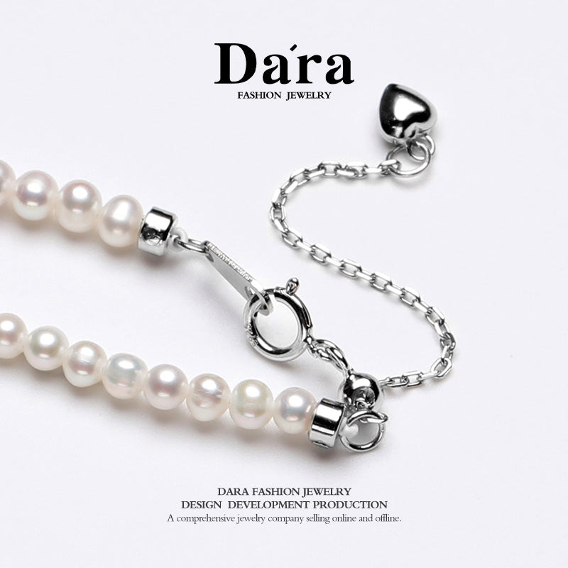 DARA S925银淡水珍珠3-4mm项链 YX6681001 
