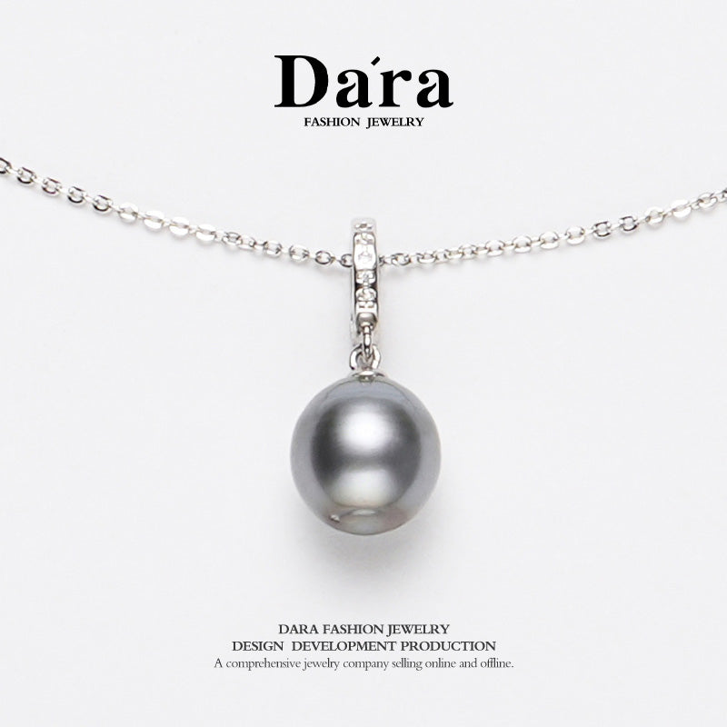 DARA 黛拉海水大溪地线通用扣10-12mm珍珠吊坠 X6694001 