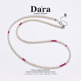 DARA S925银淡水珍珠3-4mm项链 YX6681001 