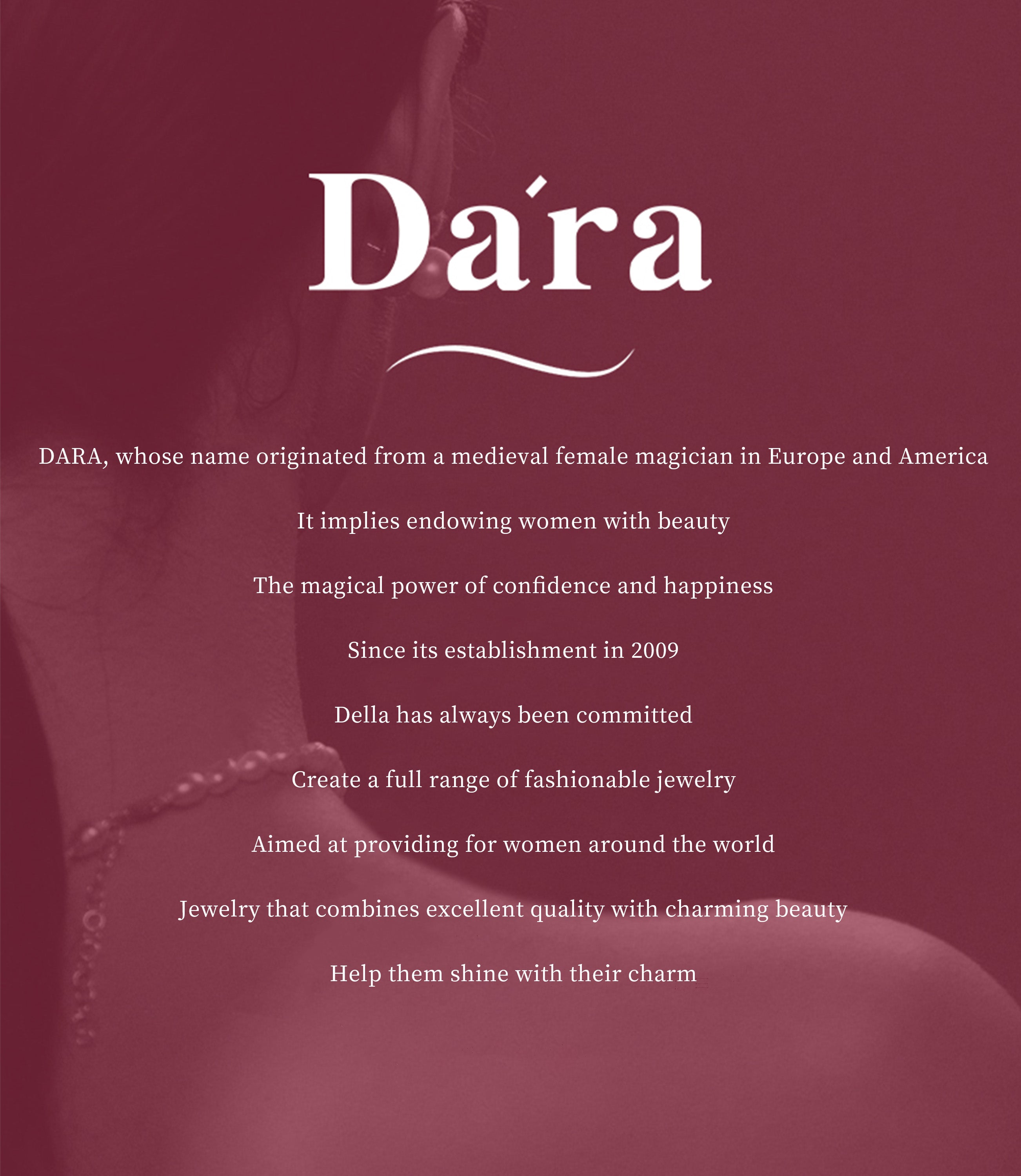 DARA Silver-white Necklace YX2836001