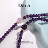 DARA 5-6mm Natural Amethyst Necklace RX4251001