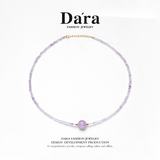 DARA 'Aurora Starlight' Amethyst Clavicle Chain RX3461001