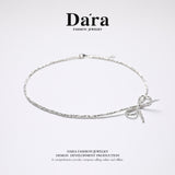 DARA S925 Silver Butterfly Design Necklace FYL-12221100