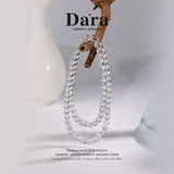 DARA 天然6-7毫米白水晶项链 RX4274001