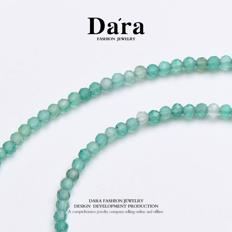 DARA S925银2-3毫米玉髓项链 YX6683001 