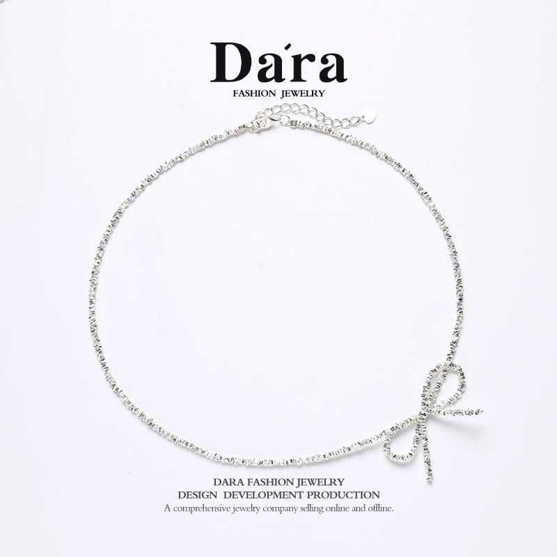 DARA S925 Silver Butterfly Design Necklace FYL-12221100