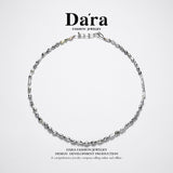 DARA S925 银海水珍珠大溪地克什米尔 5-6 毫米项链 YX6771002 