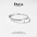 DARA s925 silver starry sky high-level sense of sparkling silver bracelet FYS-00221101