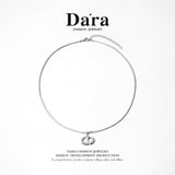 DARA s925 silver fashion CD personality ins wind pendant FYL-01031100