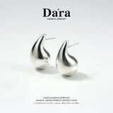 DARA s925 silver drop-shaped European and American style personalized earrings FYE-04701100
