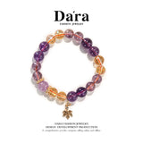 DARA's "Nine Purple Fire Away" amethyst Multi-treasure bracelet Diversity Release RS3467001