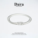 DARA 925 Silver Dragon Scale Fashion Bracelet FYS-01261100