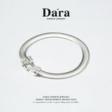 DARA 925 Silver Dragon Scale Fashion Bracelet FYS-01261100