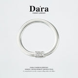 DARA 925 Silver Dragon Scale Fashion Bracelet FYS-01261100
