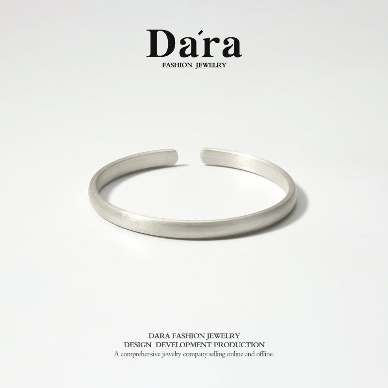 DARA 999 sterling silver open-end bracelet FYS-00652709