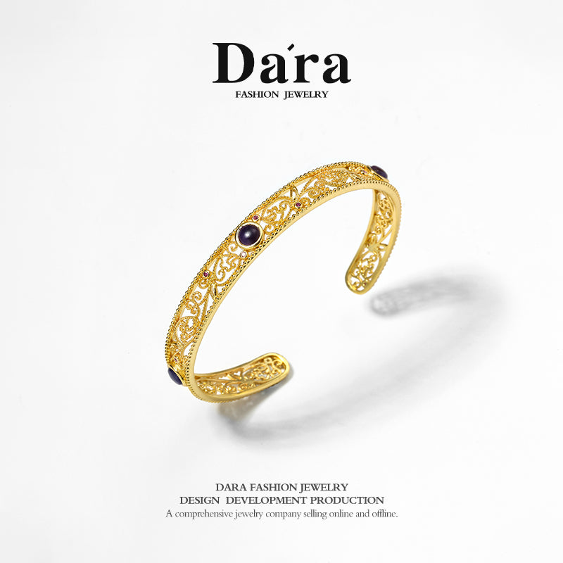 DARA Shu Jula hand jewelry ancient method temperament opening bracelet YS3011001