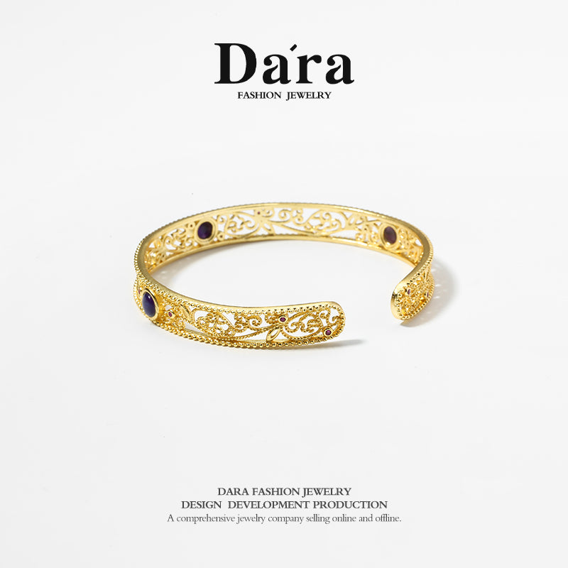 DARA Shu Jula hand jewelry ancient method temperament opening bracelet YS3011001