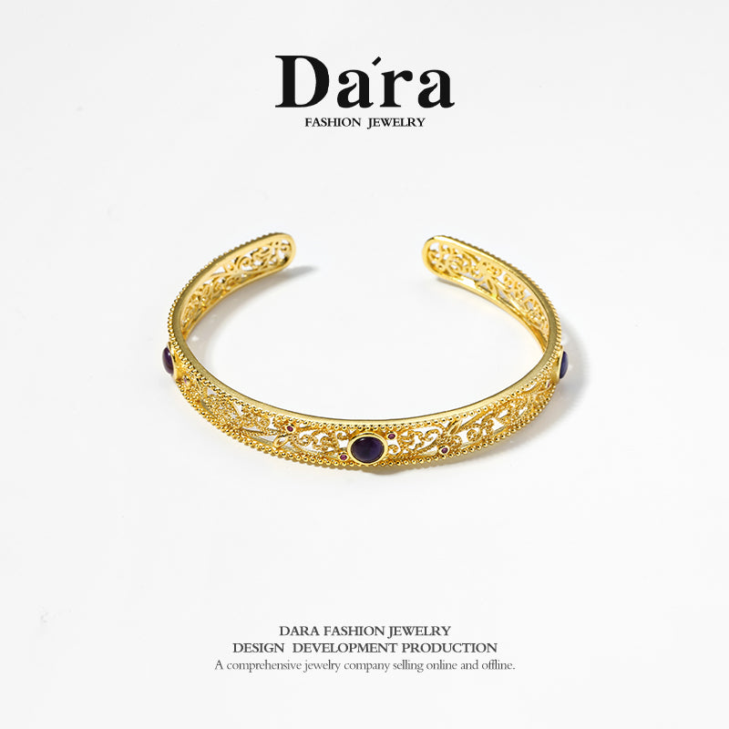 DARA Shu Jula hand jewelry ancient method temperament opening bracelet YS3011001