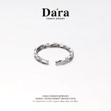 DARA 925 silver fashionable vintage style open ring FYJ-00672600