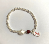 DARA Silver Pearl Hand Chain R2358001