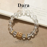 DARA White Crystal Faceted Bracelet R2801001
