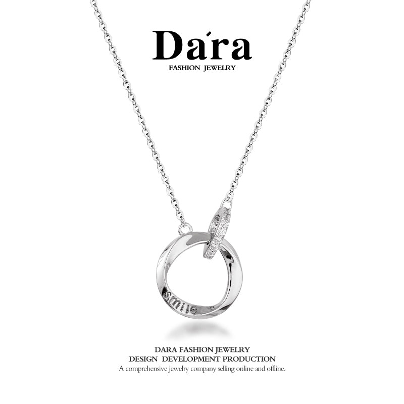 DARA Silver-white necklace YX2825001