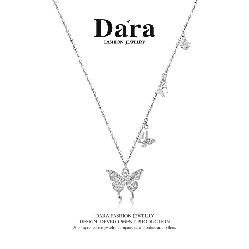 DARA Silver-white necklace YX2850001