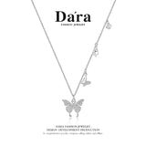DARA Silver-white necklace YX2850001