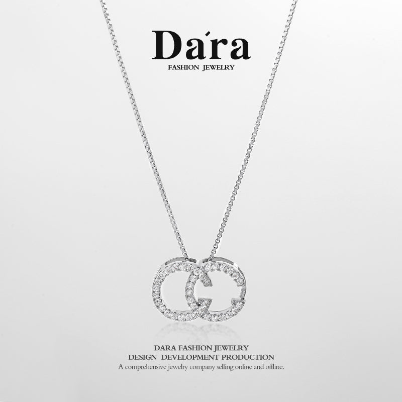DARA Silver-white Necklace YX2824001