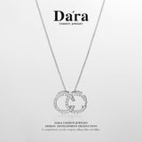 DARA Silver-white Necklace YX2824001