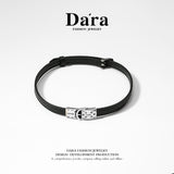 DARA 925 Silver Leather Niche Necklace FYL-04172600