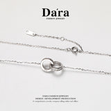 DARA S925 Silver Necklace YX4476001
