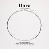 Dala 925 silver simple and personalized necklace, about 9.27g, FYL-09251100