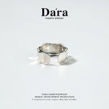 DARA 925 silver simple personality opening ring about 3.44g FYJ-00702600