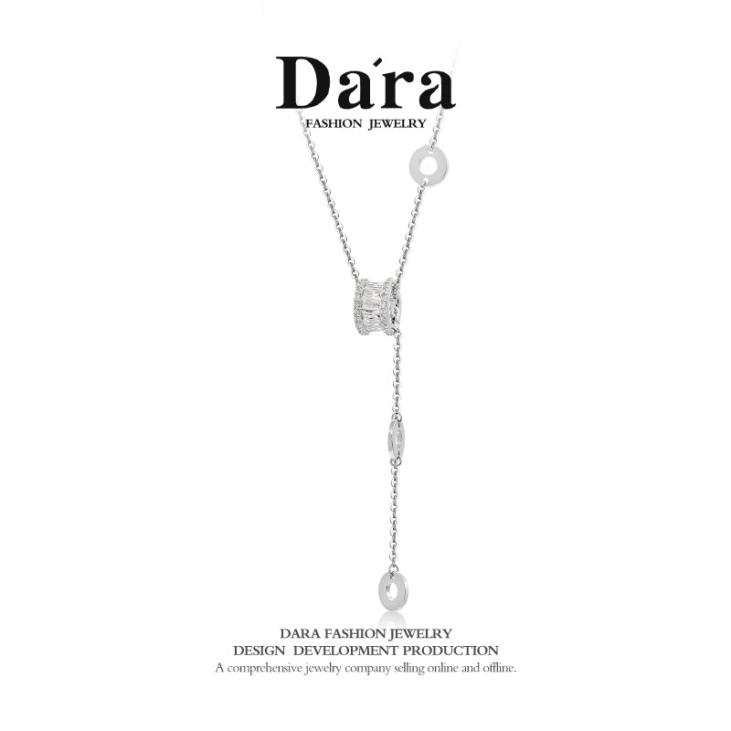 DARA Silver-white Necklace YX2827001