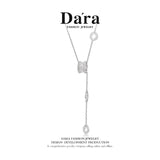 DARA Silver-white Necklace YX2827001