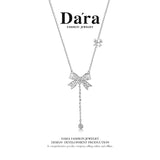 DARA Silver-white Necklace YX2838001
