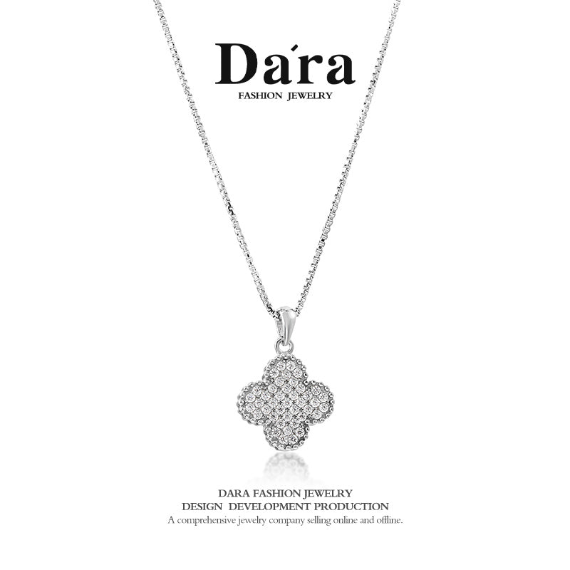 DARA Silver-white Necklace YX2836001