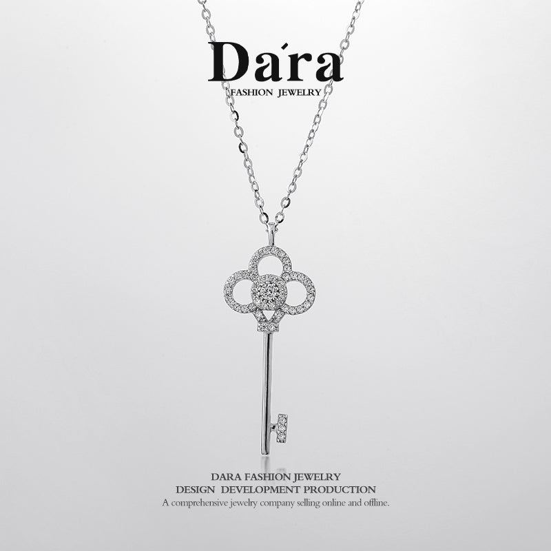 DARA Silver-white necklace YX2833001