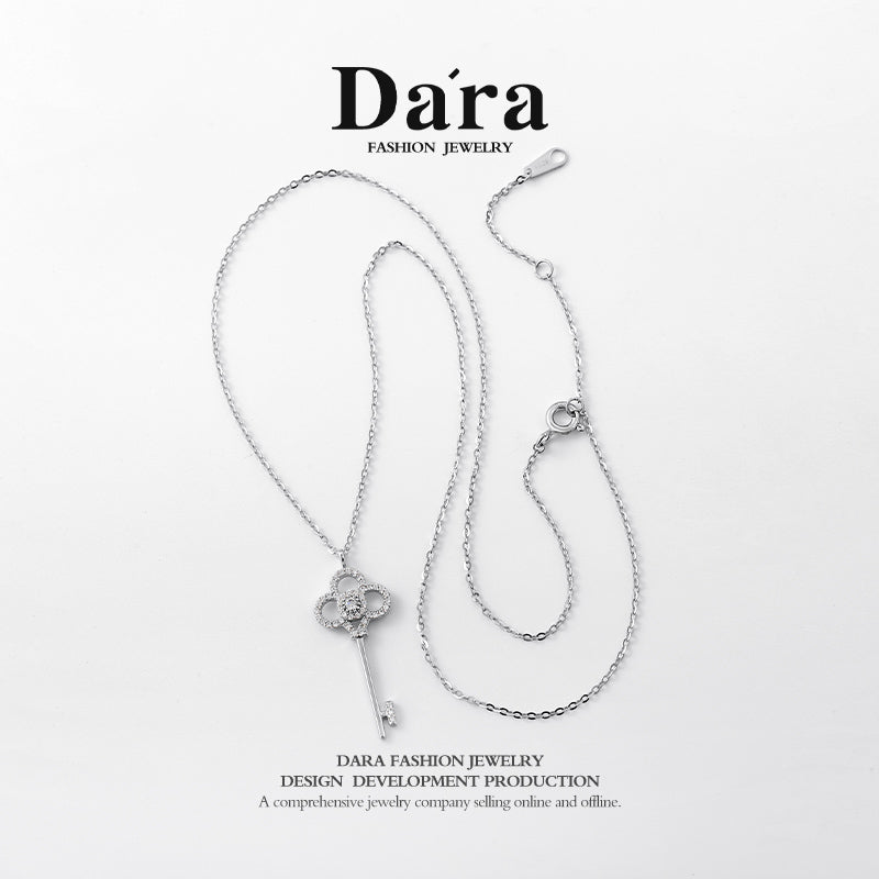 DARA Silver-white necklace YX2833001