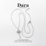 DARA Silver-white necklace YX2833001