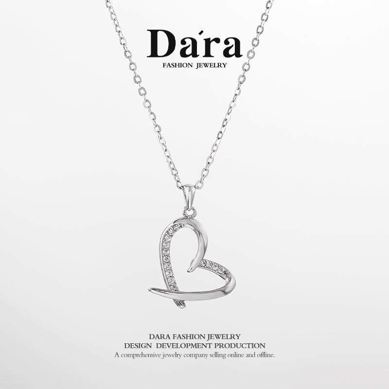 DARA Silver-white necklace YX2842001