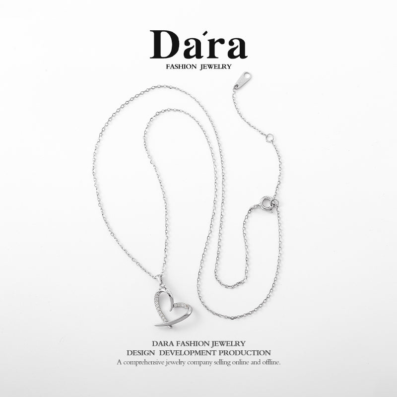 DARA Silver-white necklace YX2842001