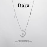 DARA Silver-white Necklace YX2845001
