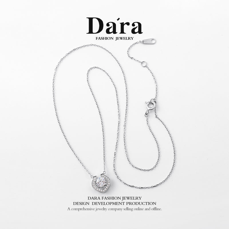 DARA Silver-white Necklace YX2844001