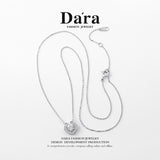 DARA Silver-white Necklace YX2844001